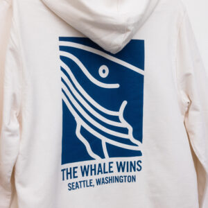The Whale Wins Hoodie Back Detail