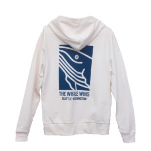 The Whale Wins Hoodie Back