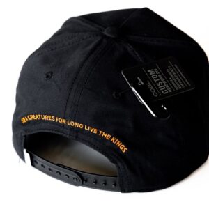 Save our orcas hat black back reverse